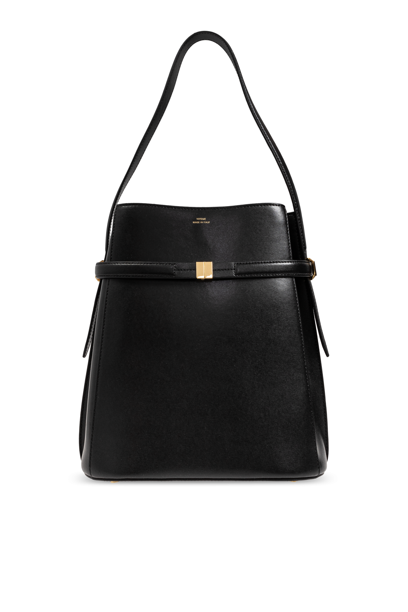 ショルダーバッグ・ポシェット TOTEME Woman Shoulder bag Black 253WAL0073LE0004 001 TOTEME Shoulder Bag in Black | Lyst Canada